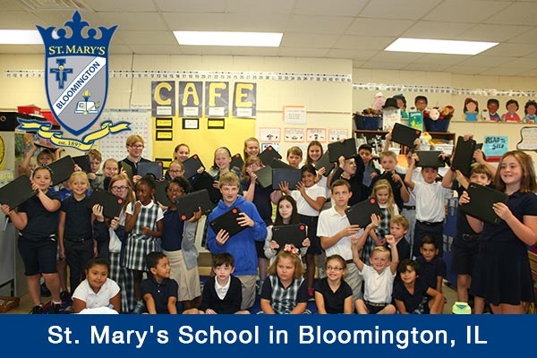 St. Mary's School, Illinois, contest winner, technology