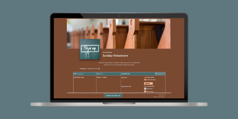 4 Types of Sign Ups for Churches to Create