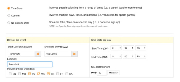 parent teacher conferences
