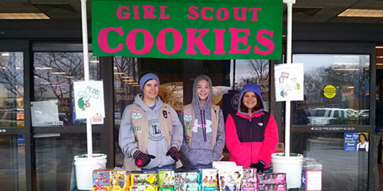 SignUpGenius Powers Girl Scout Cookie Booths