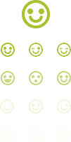 smile green icons
