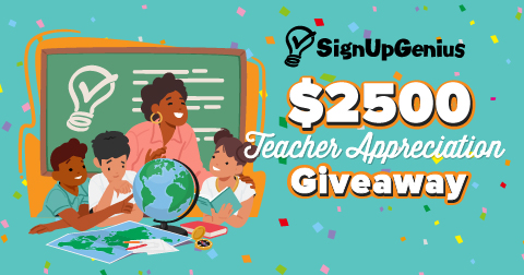 SignUpGenius giveaway