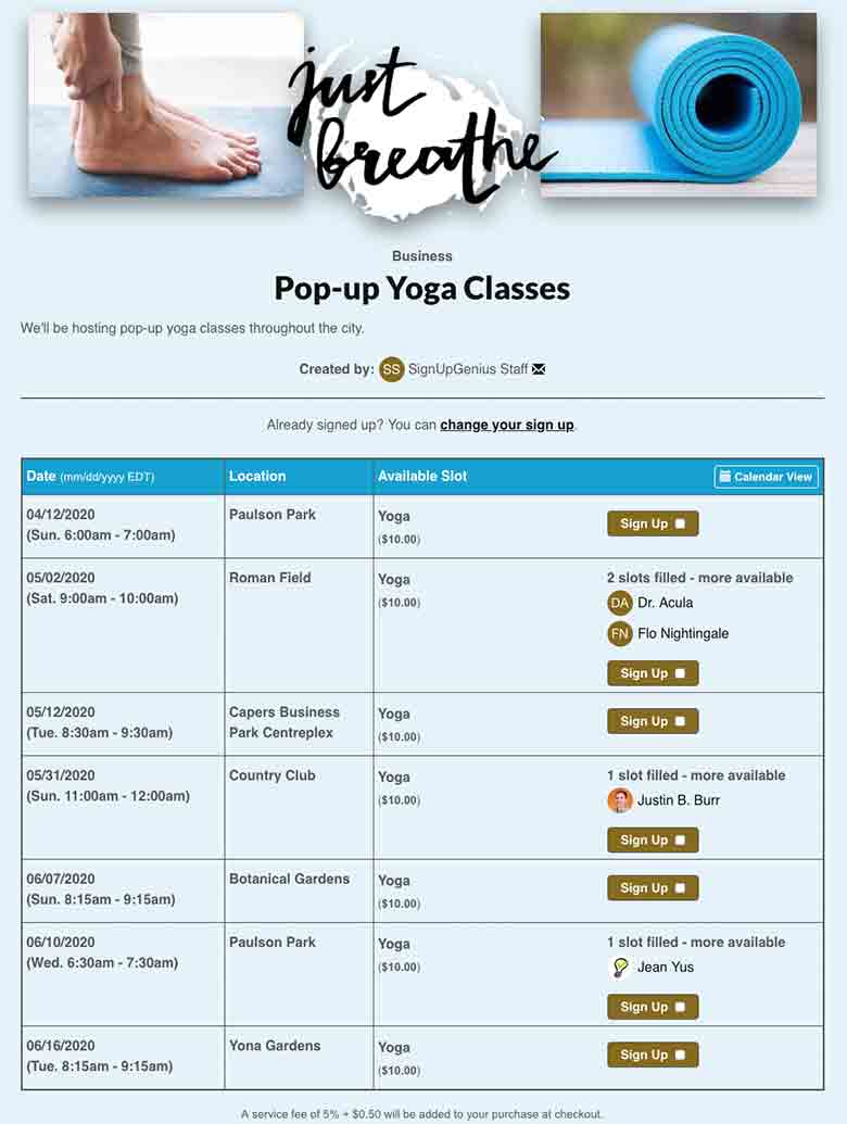 Organize and Teach Yoga Classes